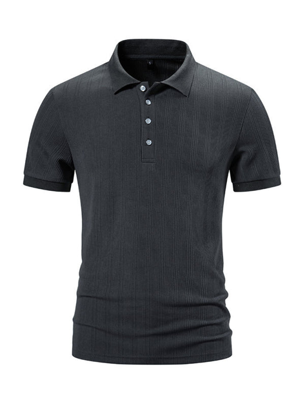 Men's New Casual Pit Lapel POLO Shirt - Premium Polo Shirt from Craftklart Dropship - Just $17.46! Shop now at Craftklart.store