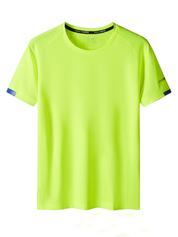 Quick-drying Short-sleeved Sports T-shirt - Premium T-shirt from Craftklart Dropship - Just $14.25! Shop now at Craftklart.store