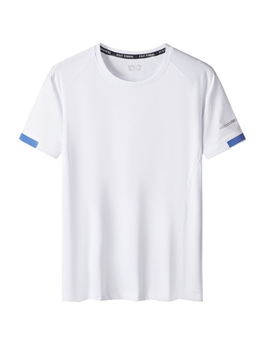 Quick-drying Short-sleeved Sports T-shirt - Premium T-shirt from Craftklart Dropship - Just $14.25! Shop now at Craftklart.store