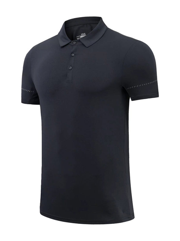 Men's Quick Dry Short Sleeve Polo Shirt - Premium Polo Shirt from Craftklart Dropship - Just $12.68! Shop now at Craftklart.store