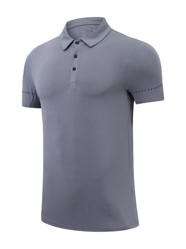 Men's Quick Dry Short Sleeve Polo Shirt - Premium Polo Shirt from Craftklart Dropship - Just $12.68! Shop now at Craftklart.store