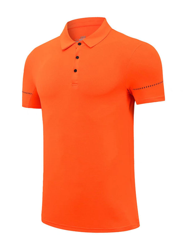 Men's Quick Dry Short Sleeve Polo Shirt - Premium Polo Shirt from Craftklart Dropship - Just $12.68! Shop now at Craftklart.store