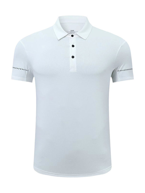 Men's Quick Dry Short Sleeve Polo Shirt - Premium Polo Shirt from Craftklart Dropship - Just $12.68! Shop now at Craftklart.store