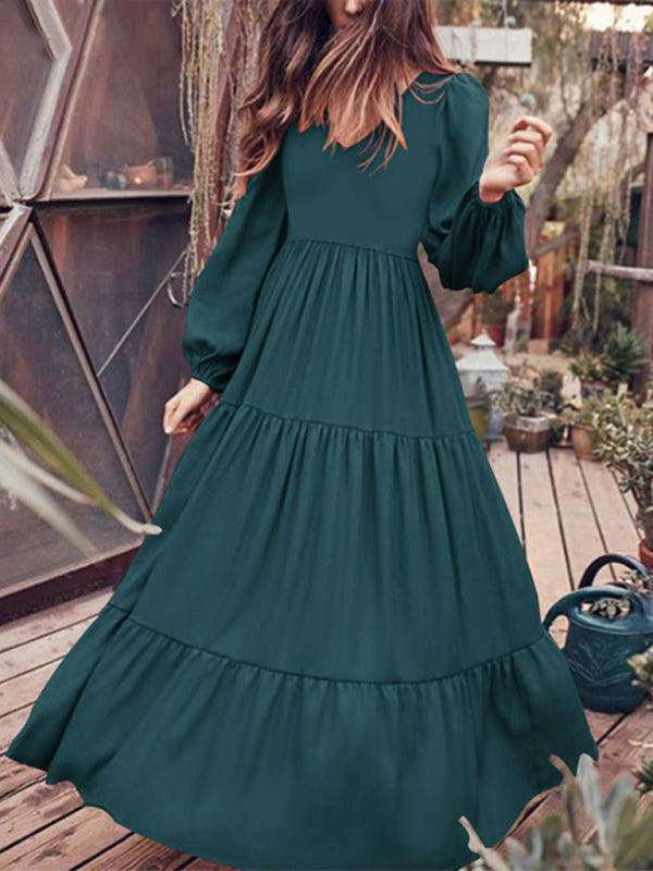 Spring Temperament Women's Large Swing Dress - Premium Dress from kakaclo - Just $19.49! Shop now at Craftklart.store