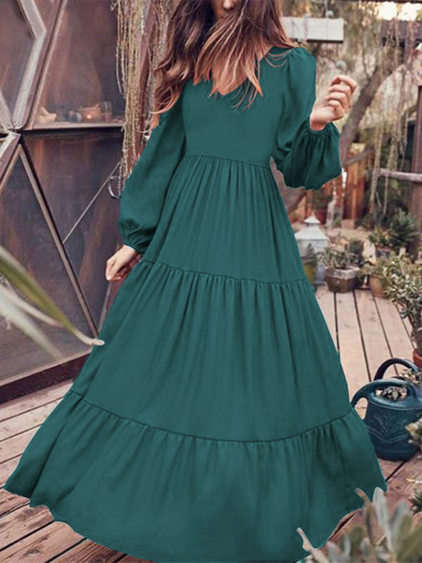 Spring Temperament Women's Large Swing Dress - Premium Dress from kakaclo - Just $19.49! Shop now at Craftklart.store