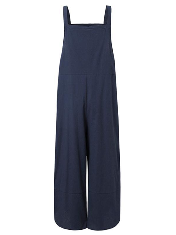 Women's  Casual Button Up Suspender Jumpsuit - Premium All in one from kakaclo - Just $10.35! Shop now at Craftklart.store