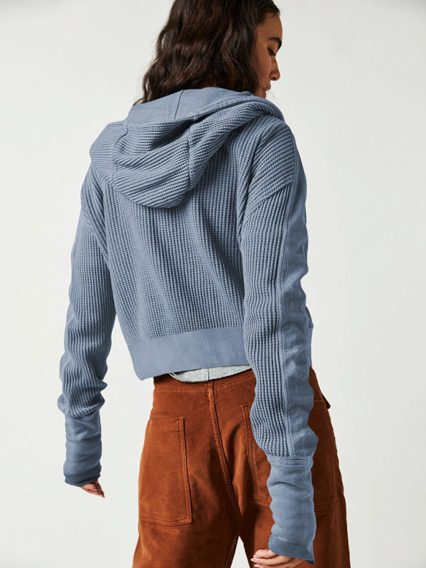 Women Lightweight Woven Jacket with Slant Pockets - Premium Jacket from Craftklart Dropship - Just $28.97! Shop now at Craftklart.store