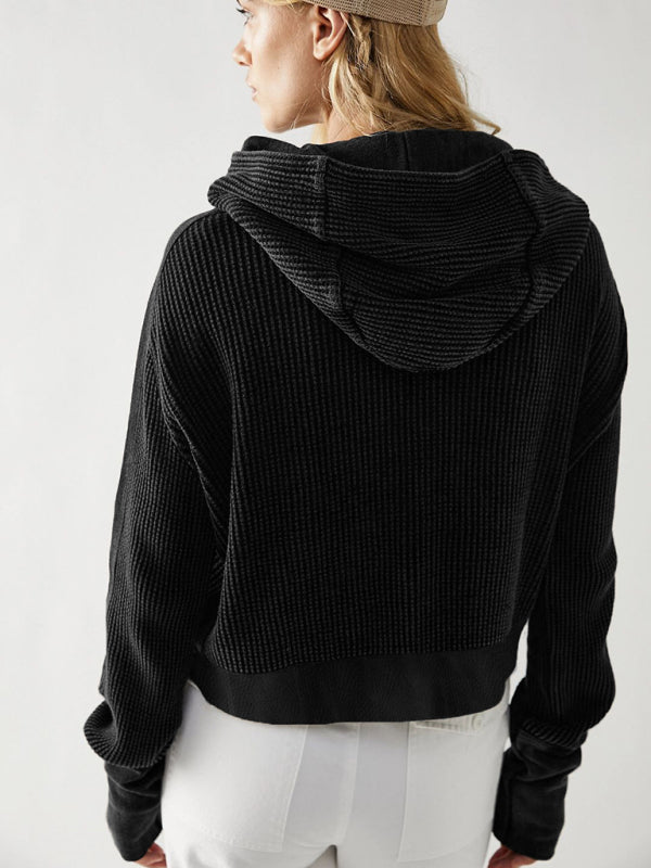 Women Lightweight Woven Jacket with Slant Pockets - Premium Jacket from Craftklart Dropship - Just $28.97! Shop now at Craftklart.store