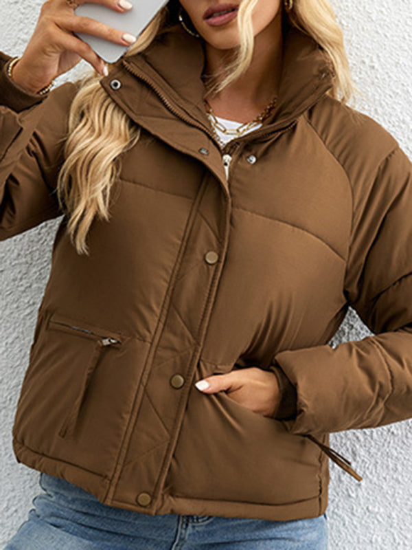 Urban Casual Puffer Jacket for Women
