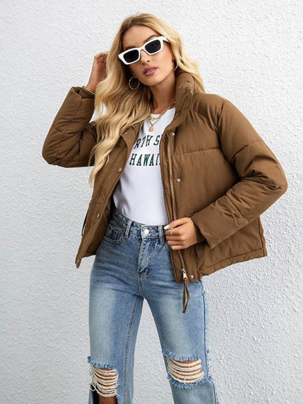 Urban Casual Puffer Jacket for Women