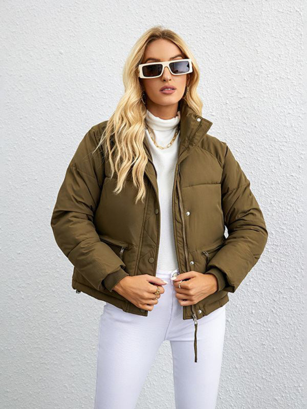 Urban Casual Puffer Jacket for Women