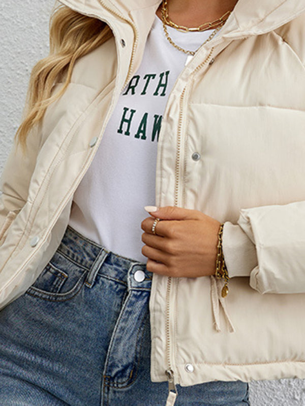 Urban Casual Puffer Jacket for Women