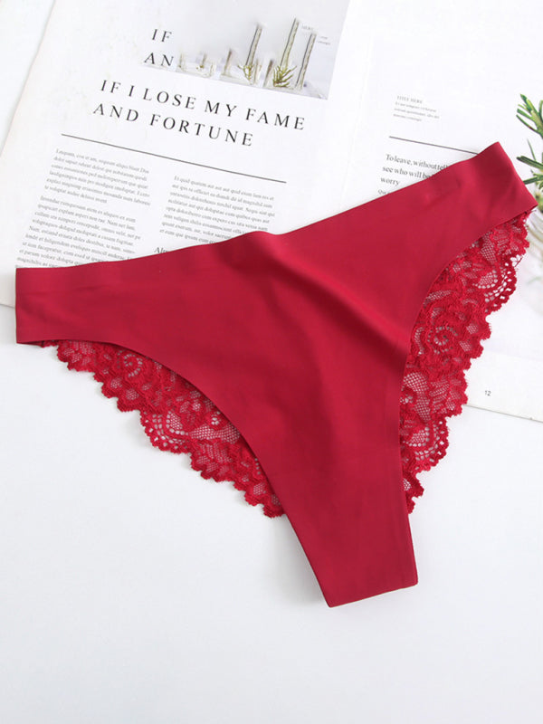 Women's Trending New Low Waist Lace Seamless Panties - Premium Women's Underwear from kakaclo - Just $3.95! Shop now at Craftklart.store