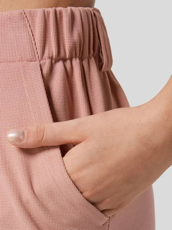 Women's Casual Loose Wide Leg Pocket High Waist Women's Pants - Premium Pants from Craftklart Dropship - Just $15.34! Shop now at Craftklart.store