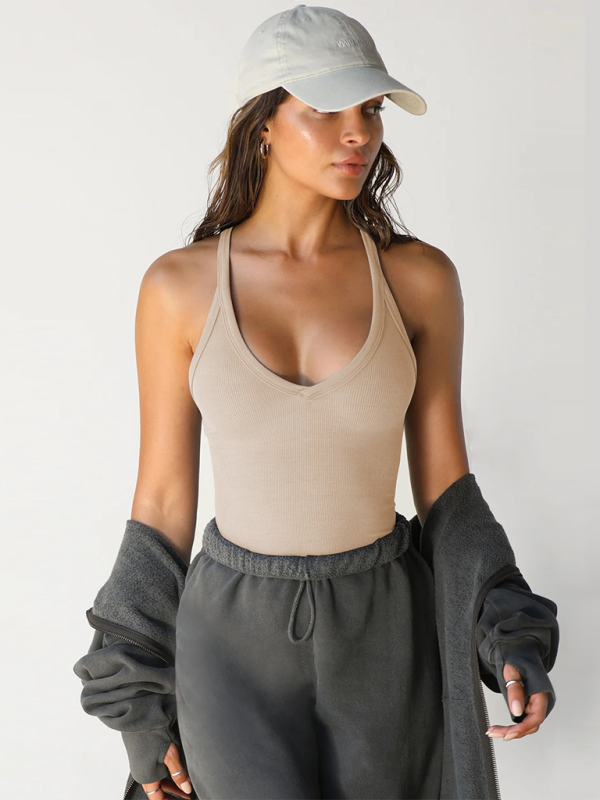 Women's New knitted Vest Slim Fit inner Top - Premium Vest from Craftklart Dropship - Just $9.98! Shop now at Craftklart.store