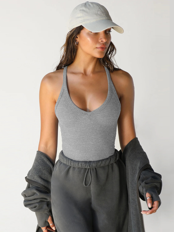 Women's New knitted Vest Slim Fit inner Top - Premium Vest from Craftklart Dropship - Just $9.98! Shop now at Craftklart.store