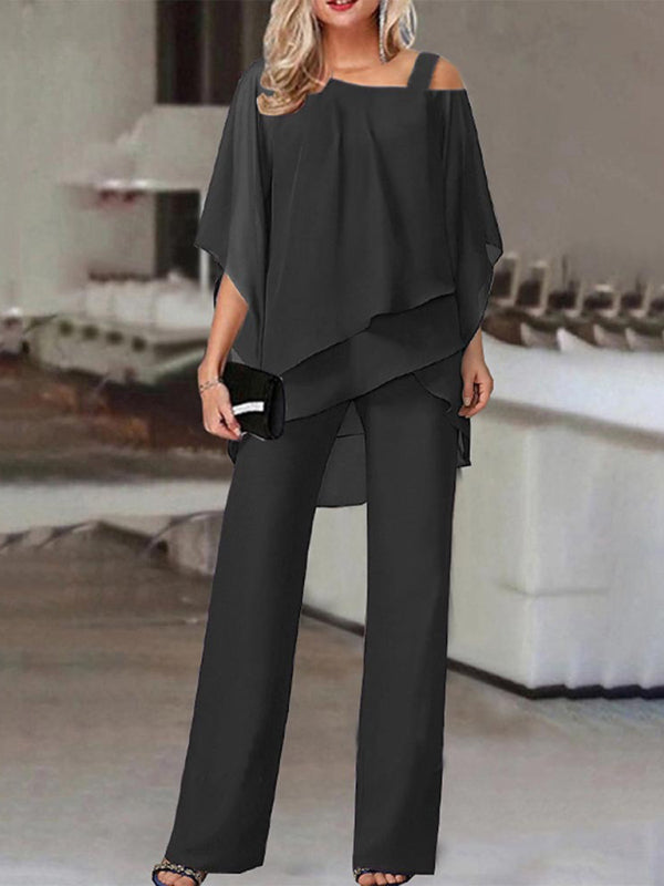 New Fashion Casual Irregular Bat Sleeve Jumpsuit - Premium Jumpsuit from Craftklart Dropship - Just $12.98! Shop now at Craftklart.store