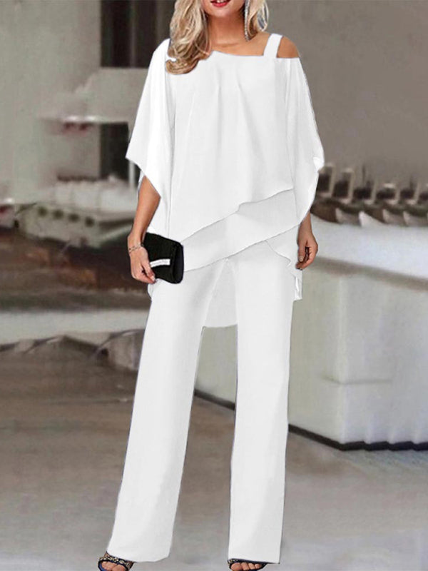 New Fashion Casual Irregular Bat Sleeve Jumpsuit - Premium Jumpsuit from Craftklart Dropship - Just $12.98! Shop now at Craftklart.store