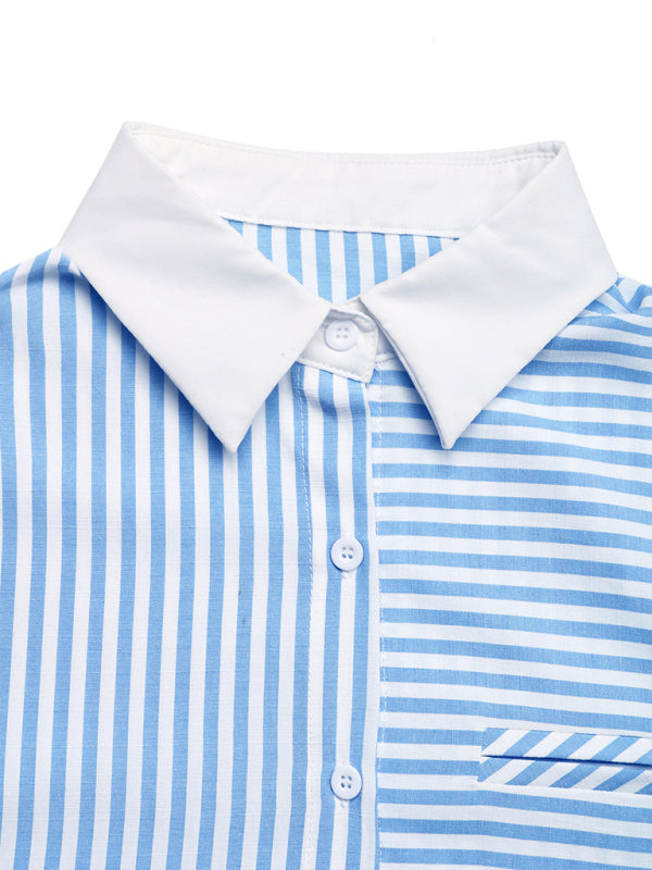 Women's Urban Striped Stylish Shirt