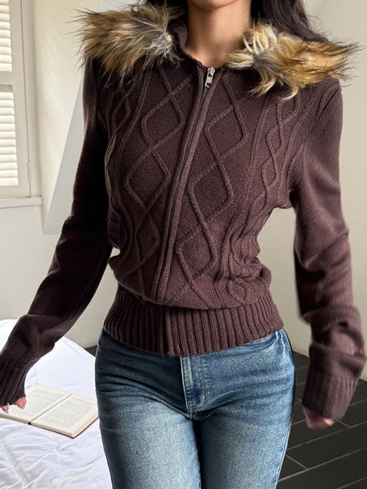 Casual Simple Style Hooded Sweater - Craftklart.store