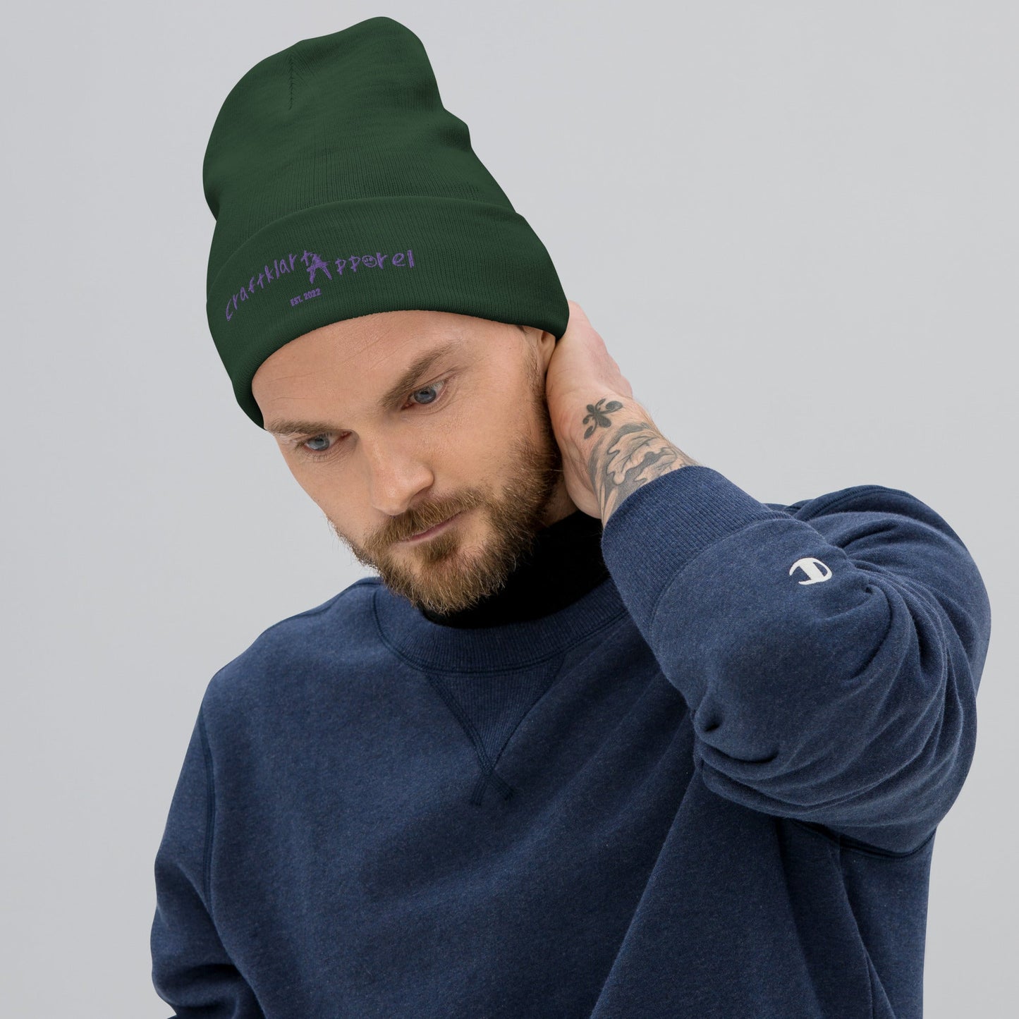 Craftklart Embroidered Beanie - Premium Hats from Craftklart - Just $14.79! Shop now at Craftklart.store