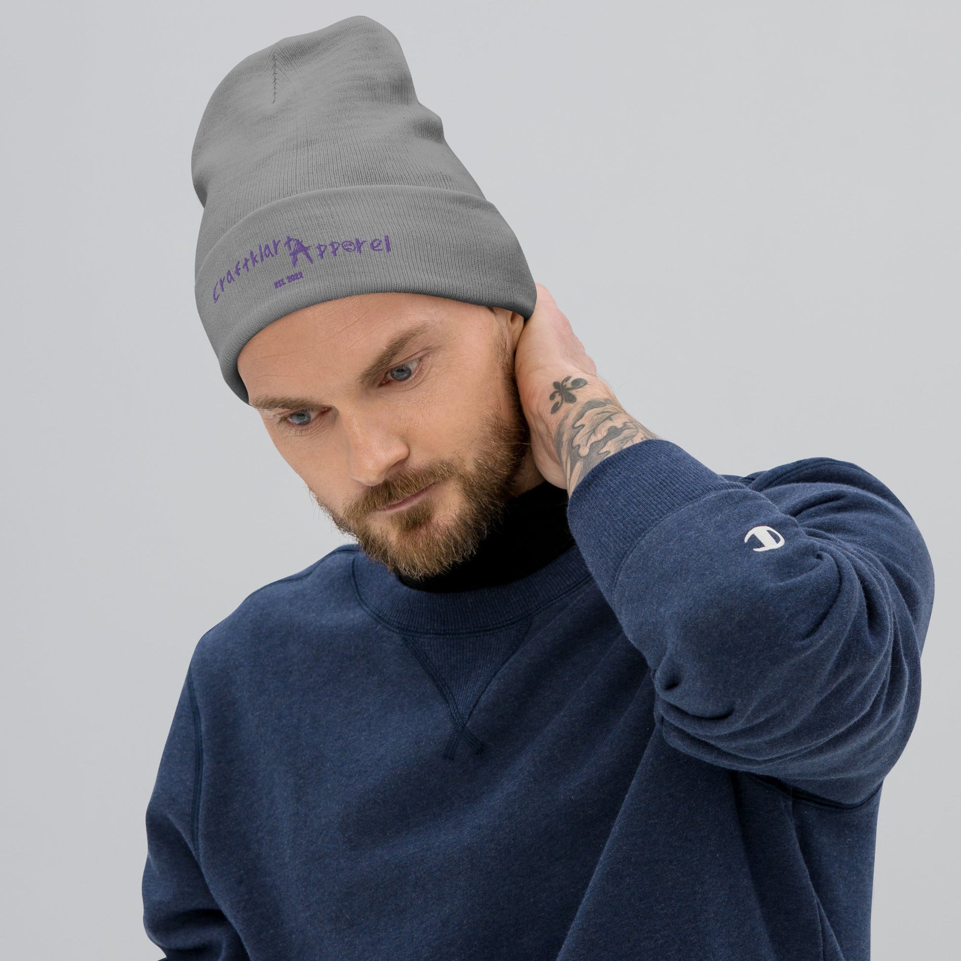 Craftklart Embroidered Beanie - Premium Hats from Craftklart - Just $14.79! Shop now at Craftklart.store