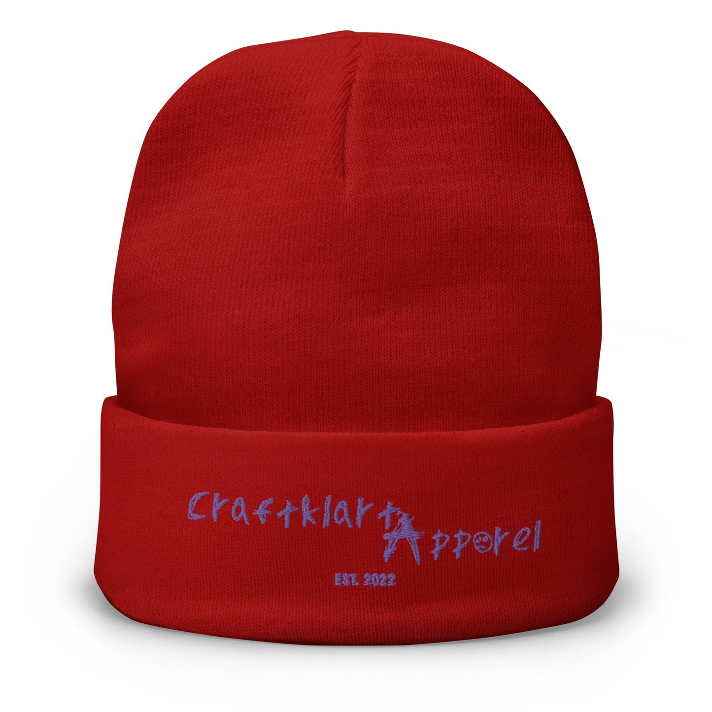 Craftklart Embroidered Beanie - Premium Hats from Craftklart - Just $14.79! Shop now at Craftklart.store