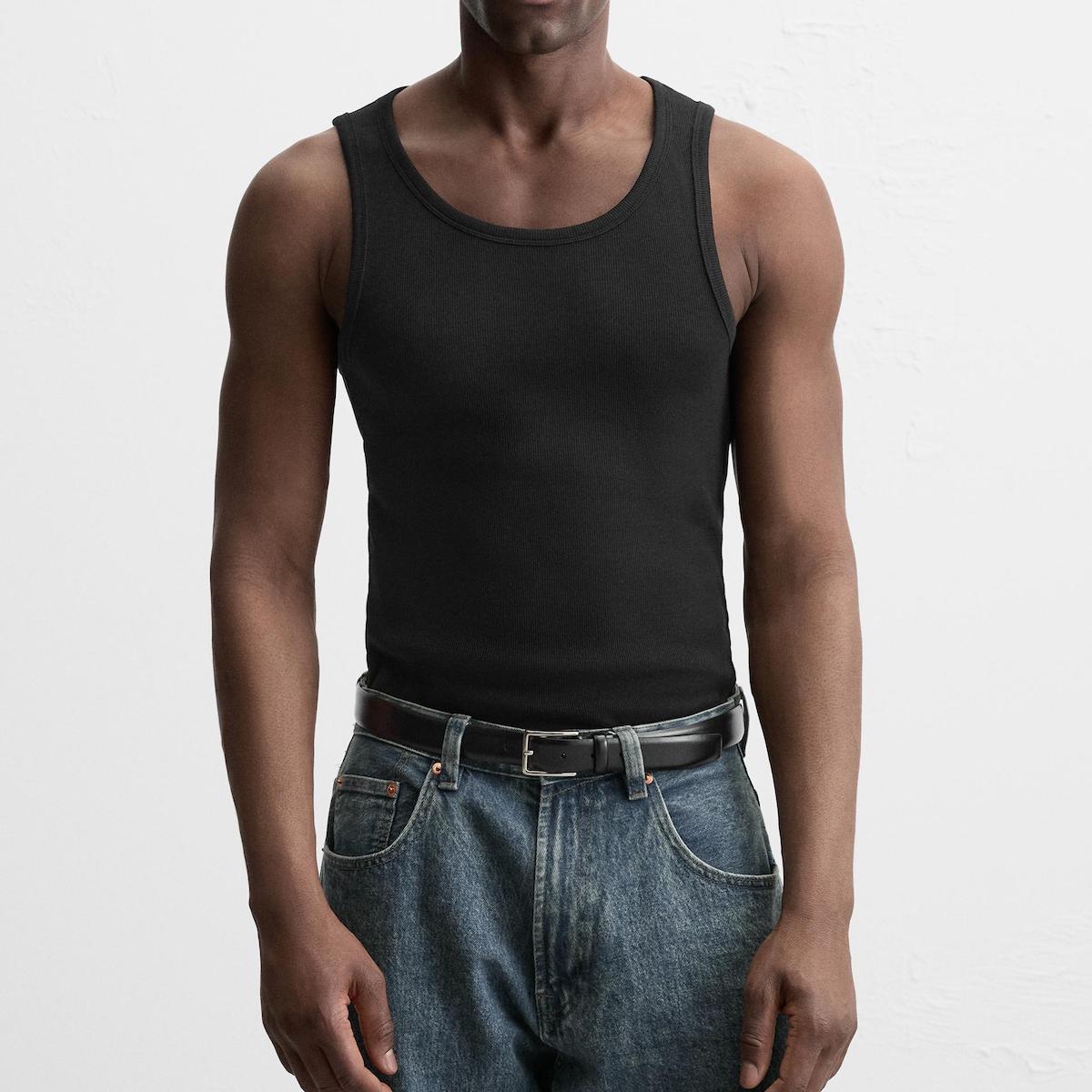 Heavyweight Rib Tank Top — 280GSM