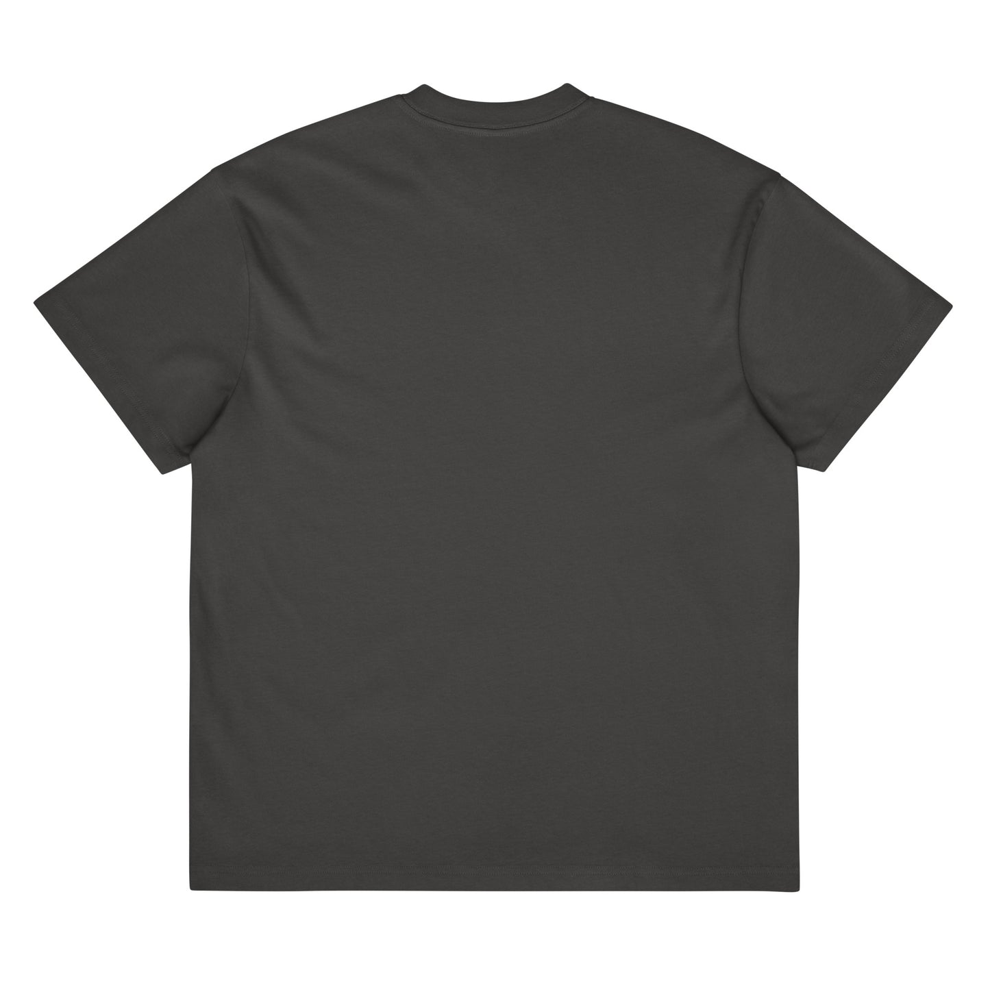 Men's vintage black oversized cotton T-shirt with drop shoulder design, crafted by Craftklart, available in multiple colors and sizes S to 4XL.