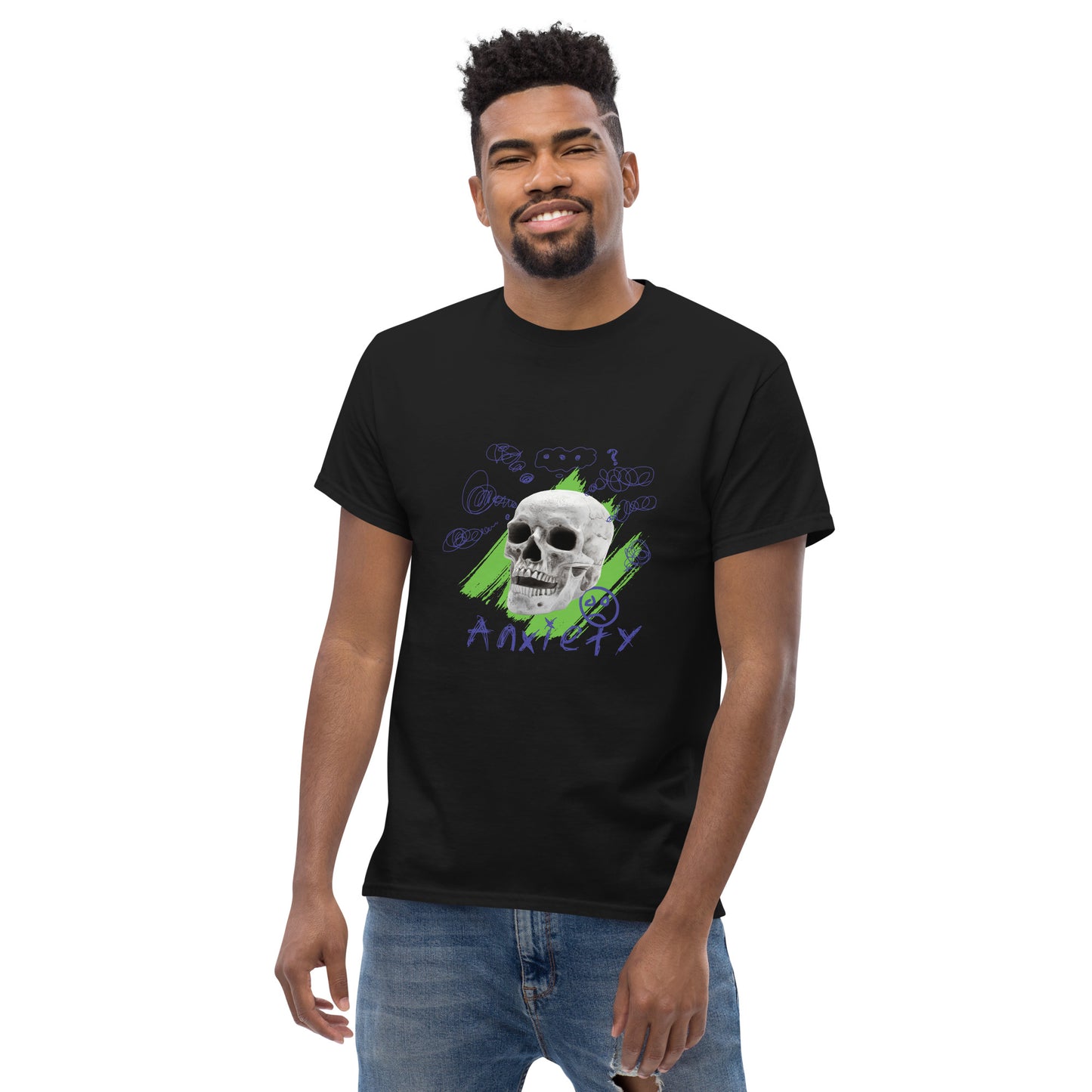 Craftklart Men's Classic Tee Anxiety - Premium T-shirt from Craftklart - Just $23.90! Shop now at Craftklart