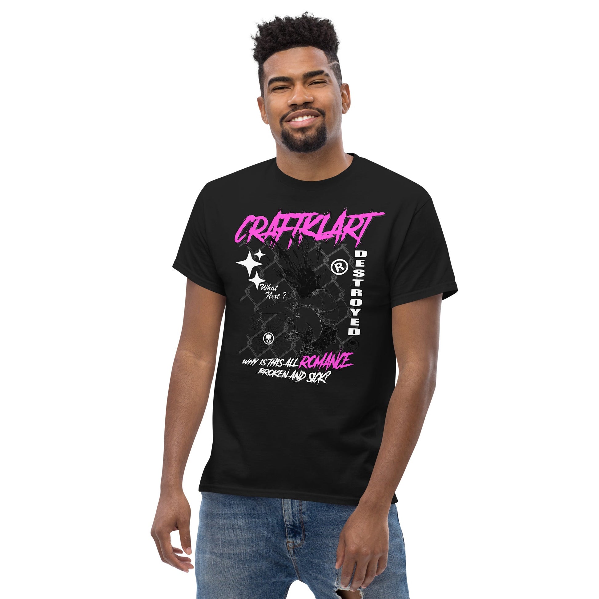 Craftklart Men's Classic Romance T Shirt - Premium T-shirt from Craftklart - Just $24.50! Shop now at Craftklart