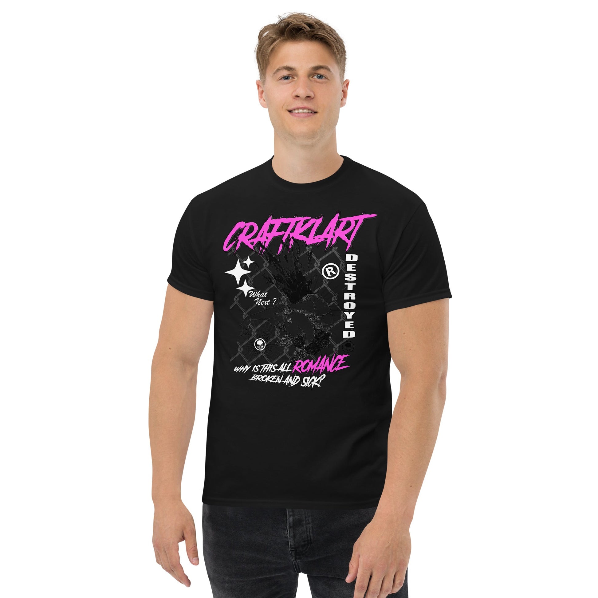 Craftklart Men's Classic Romance T Shirt - Premium T-shirt from Craftklart - Just $24.50! Shop now at Craftklart