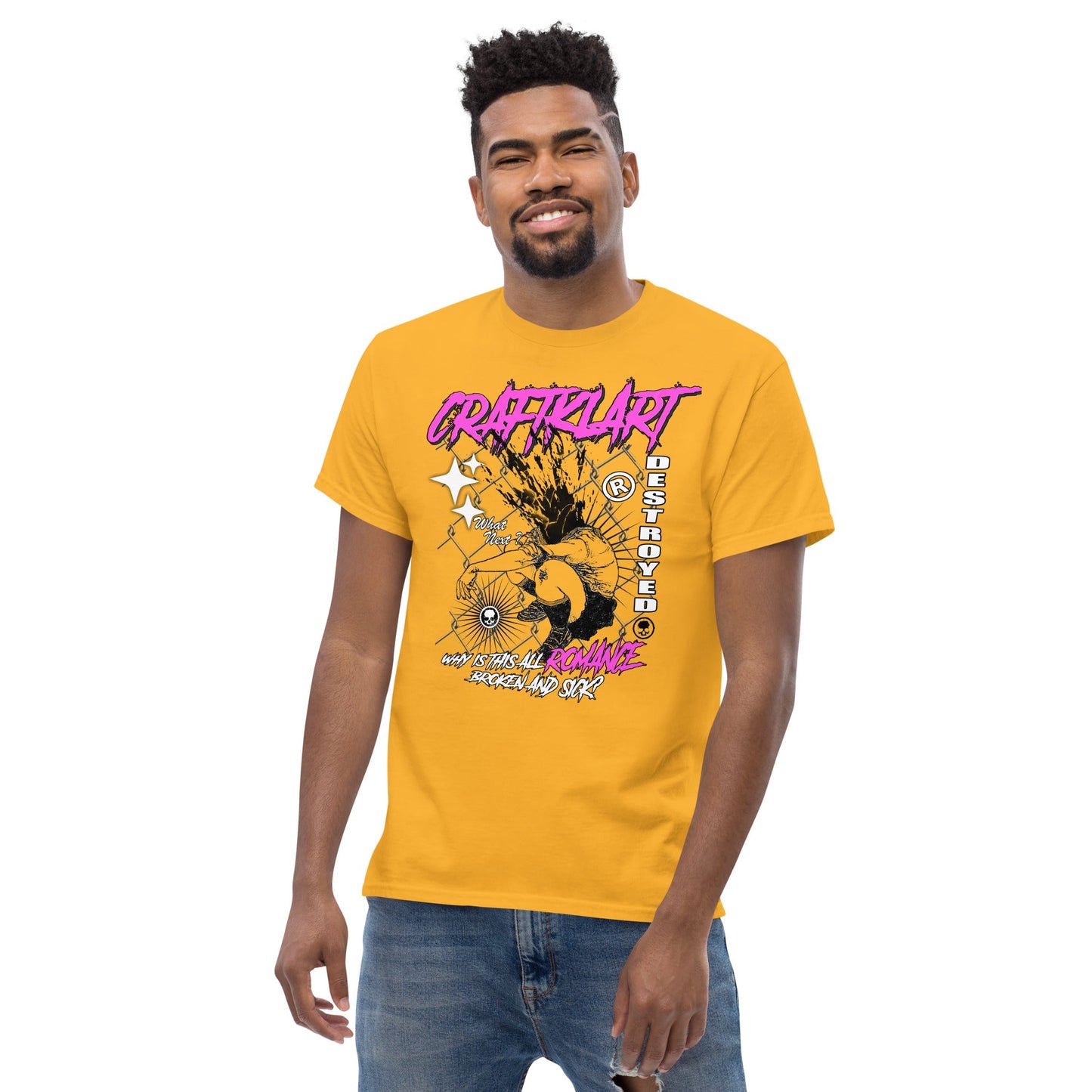 Craftklart Men's Classic Romance T Shirt - Premium T-shirt from Craftklart - Just $24.50! Shop now at Craftklart