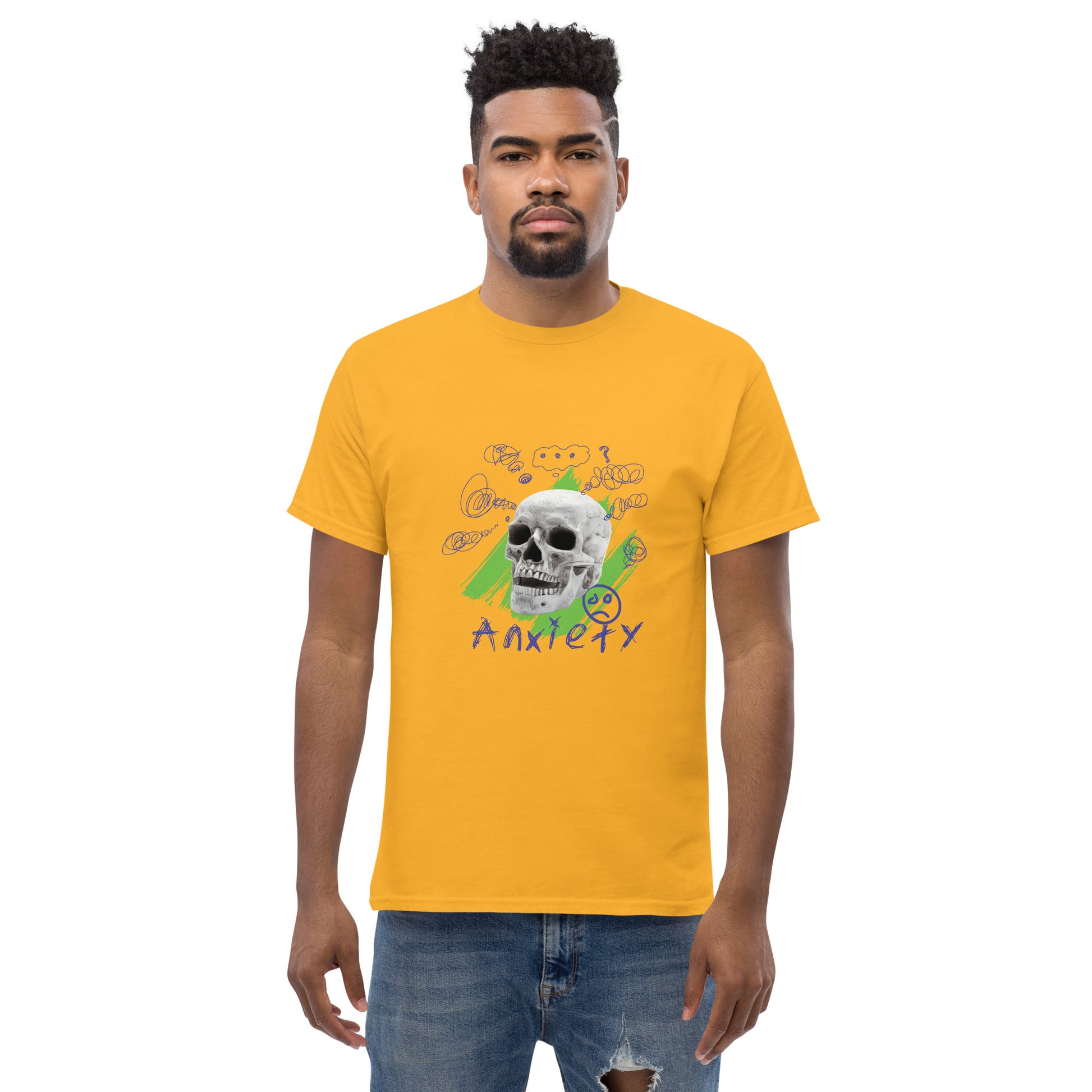 Craftklart Men's Classic Tee Anxiety - Premium T-shirt from Craftklart - Just $23.90! Shop now at Craftklart