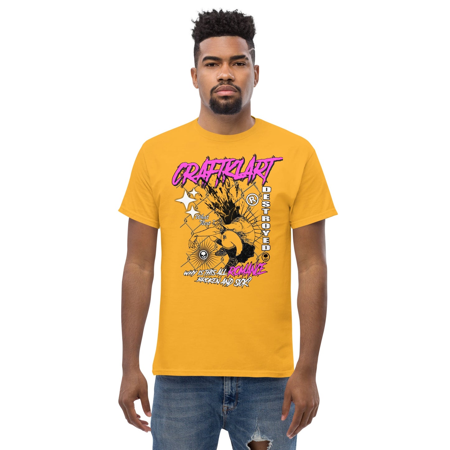 Craftklart Men's Classic Romance T Shirt - Premium T-shirt from Craftklart - Just $24.50! Shop now at Craftklart