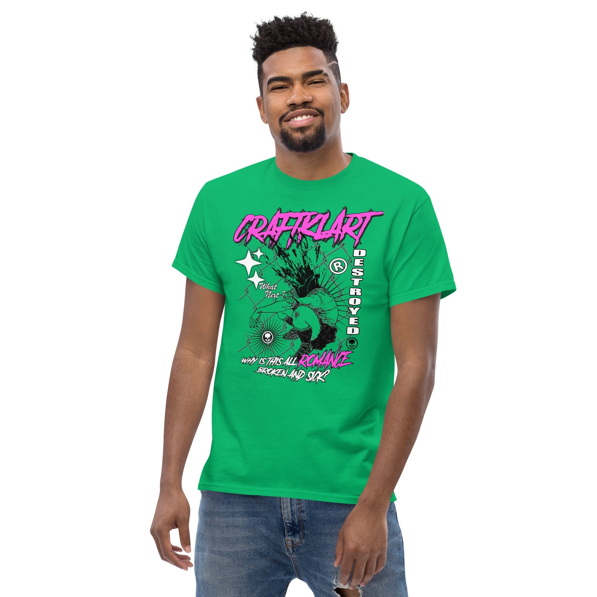 Craftklart Men's Classic Romance T Shirt - Premium T-shirt from Craftklart - Just $24.50! Shop now at Craftklart