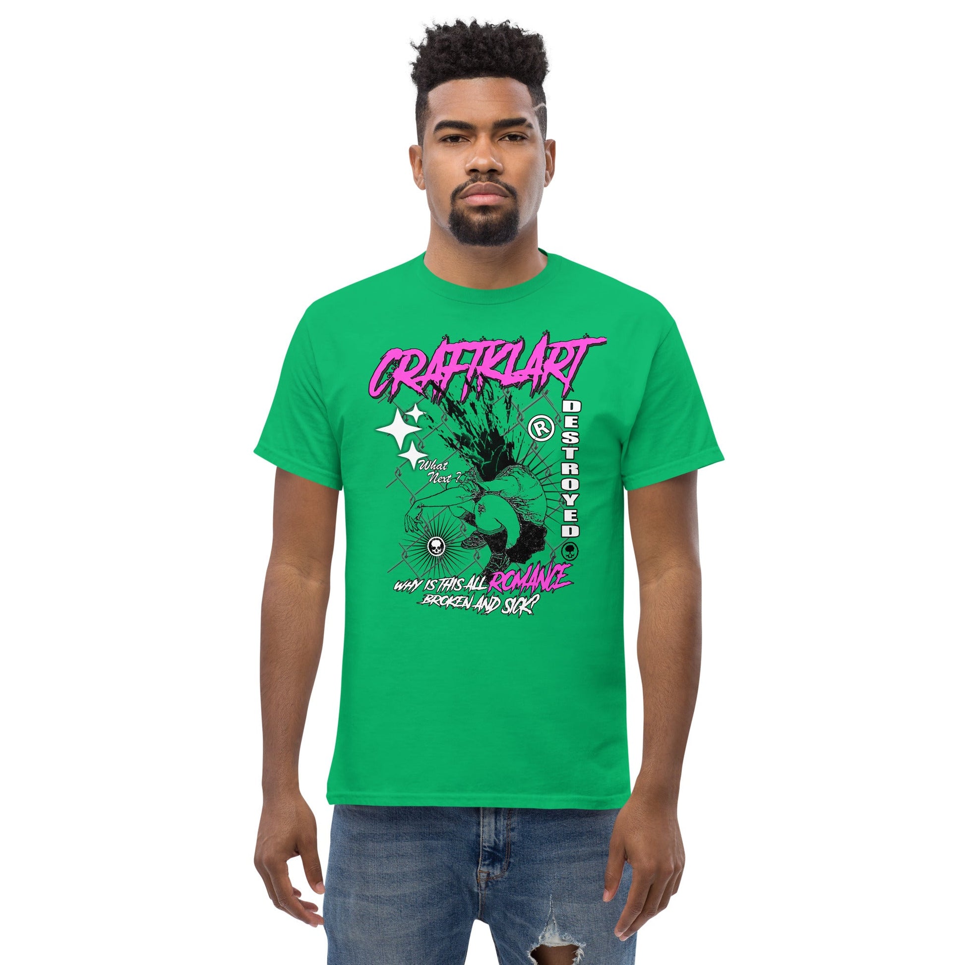 Craftklart Men's Classic Romance T Shirt - Premium T-shirt from Craftklart - Just $24.50! Shop now at Craftklart