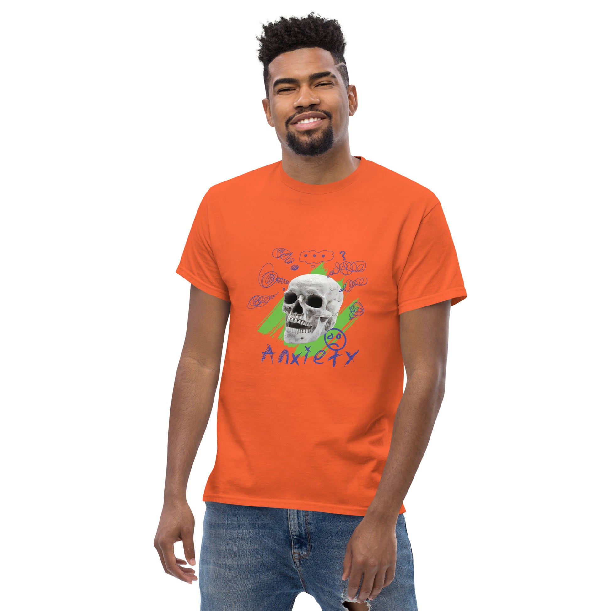 Craftklart Men's Classic Tee Anxiety - Premium T-shirt from Craftklart - Just $23.90! Shop now at Craftklart