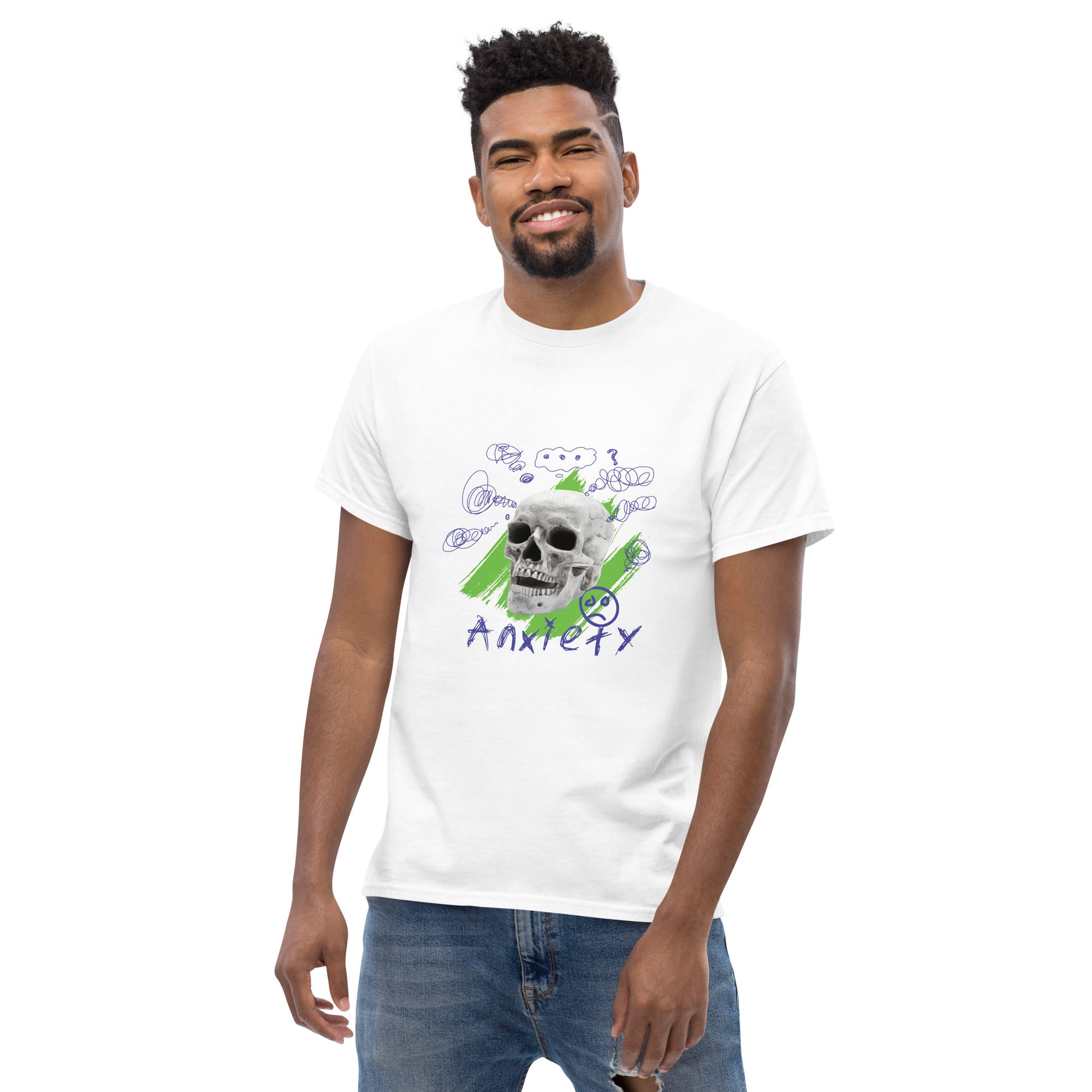 Craftklart Men's Classic Tee Anxiety - Premium T-shirt from Craftklart - Just $23.90! Shop now at Craftklart