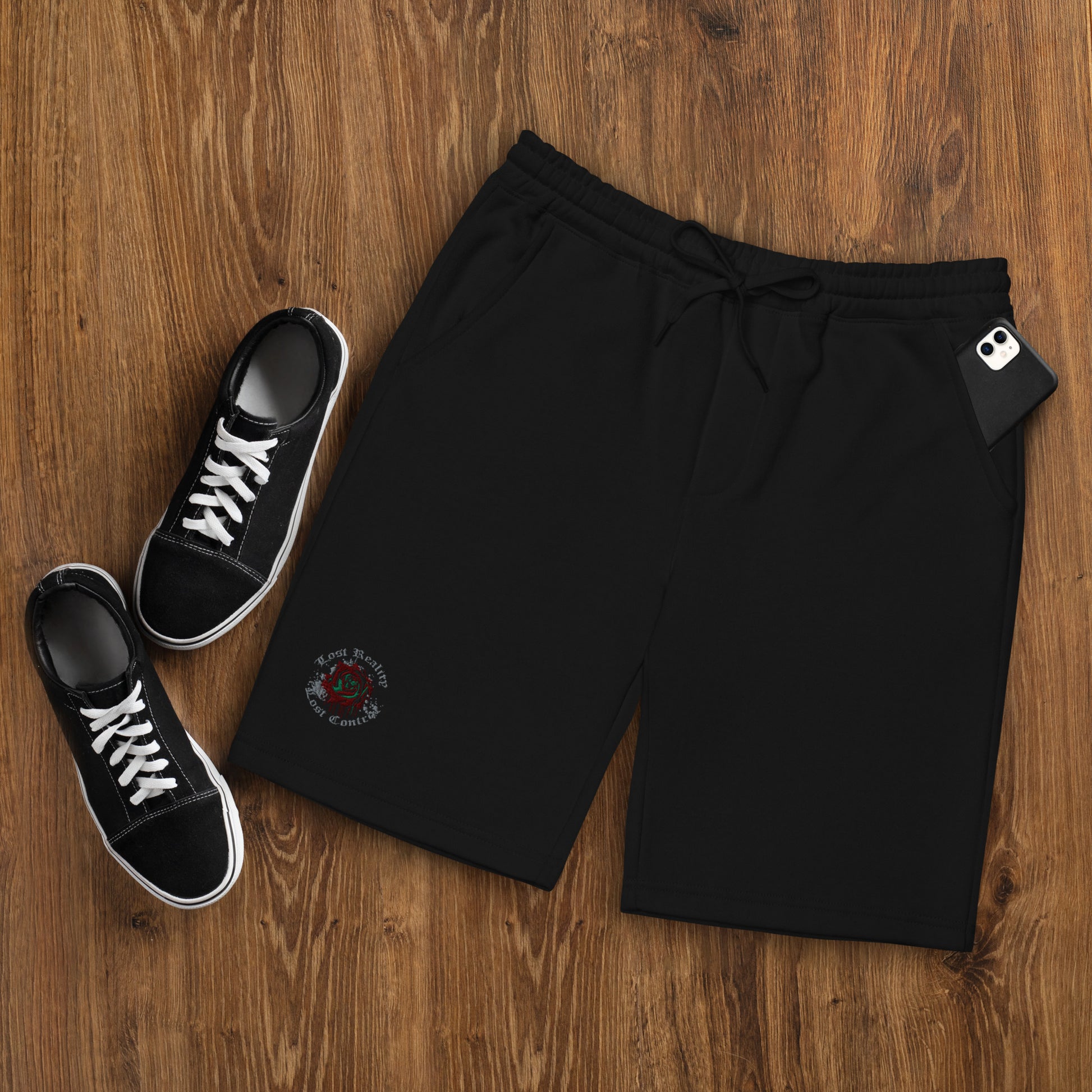 Craftklart Lost Reality fleece shorts - Premium Shorts from Craftklart - Just $35.00! Shop now at Craftklart