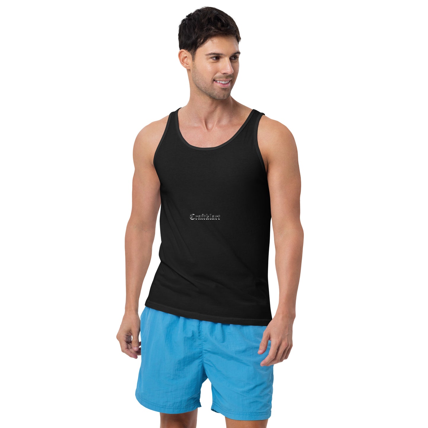 Craftklart Men's Cotton Tank Top - Premium Vest from Craftklart.store - Just $21! Shop now at Craftklart.store