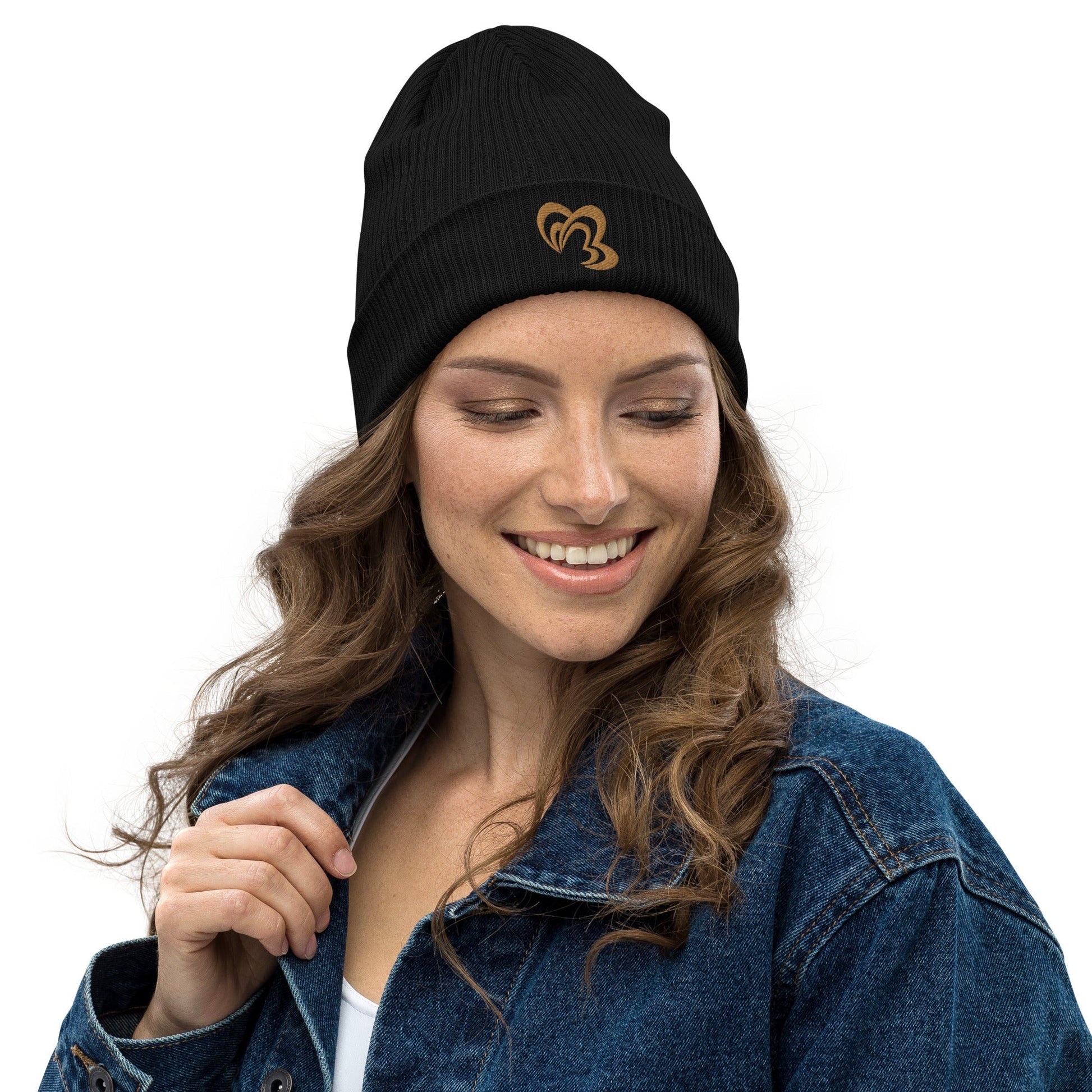 Craftklart Organic ribbed beanie - Premium Hats from Craftklart - Just $15! Shop now at Craftklart.store