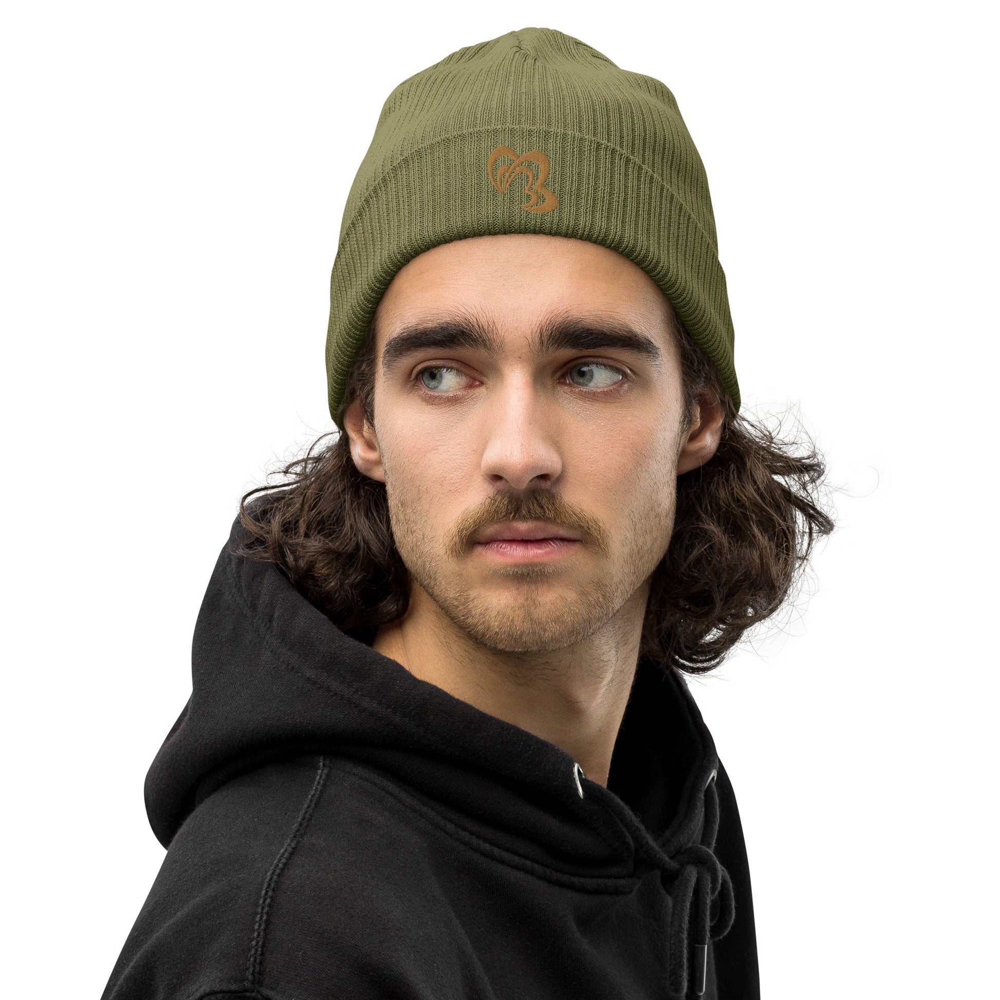 Craftklart Organic ribbed beanie - Premium Hats from Craftklart - Just $15! Shop now at Craftklart.store