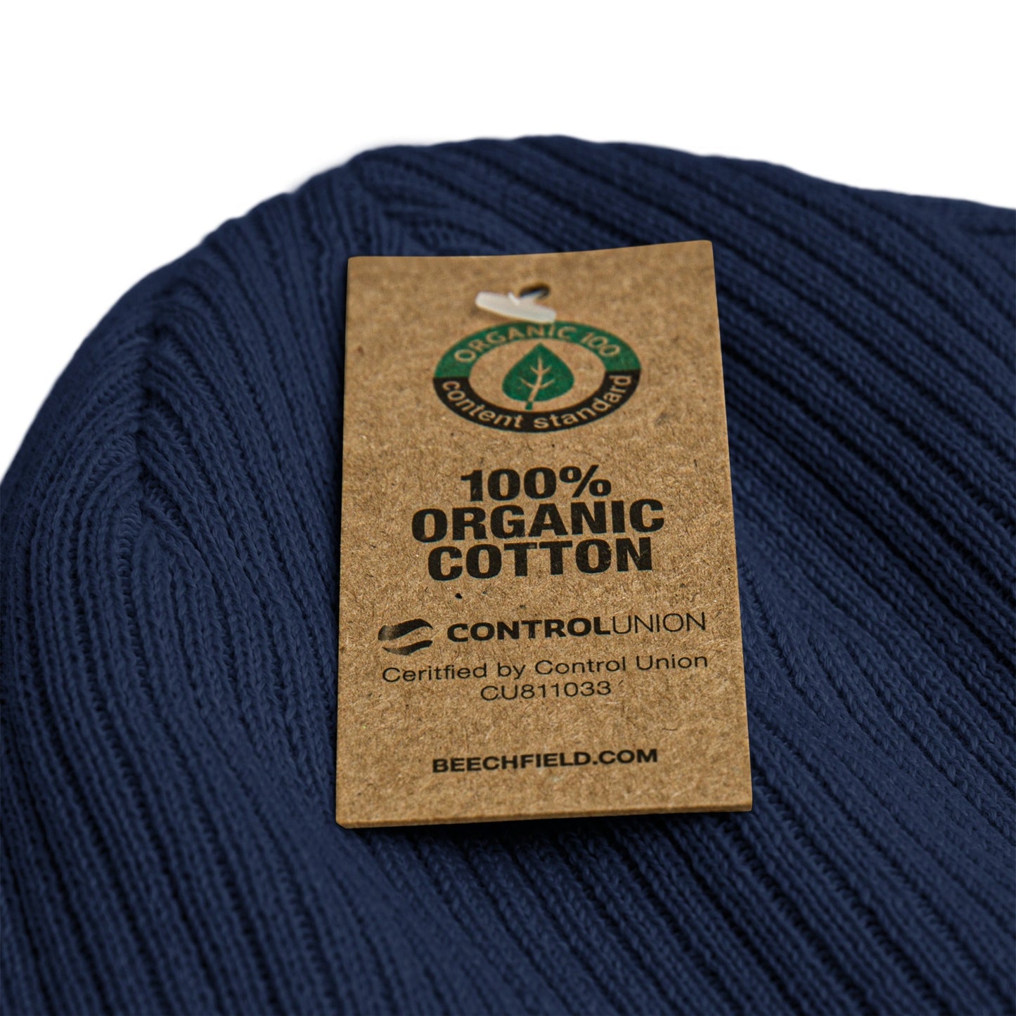 Craftklart Organic ribbed beanie - Premium Hats from Craftklart - Just $15! Shop now at Craftklart.store