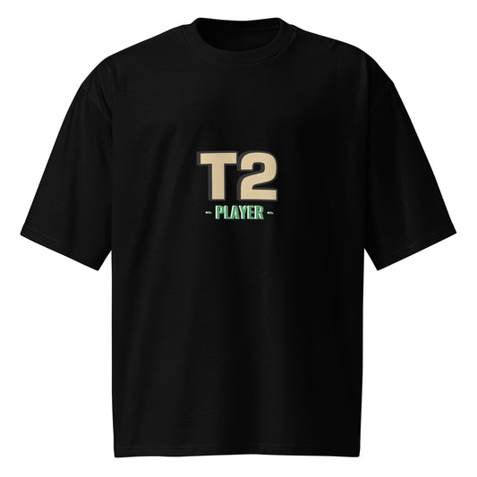 Oversized Heavyweight T-shirt T2 influenced - Premium T-Shirt from Craftklart.store - Just $27.50! Shop now at Craftklart.store