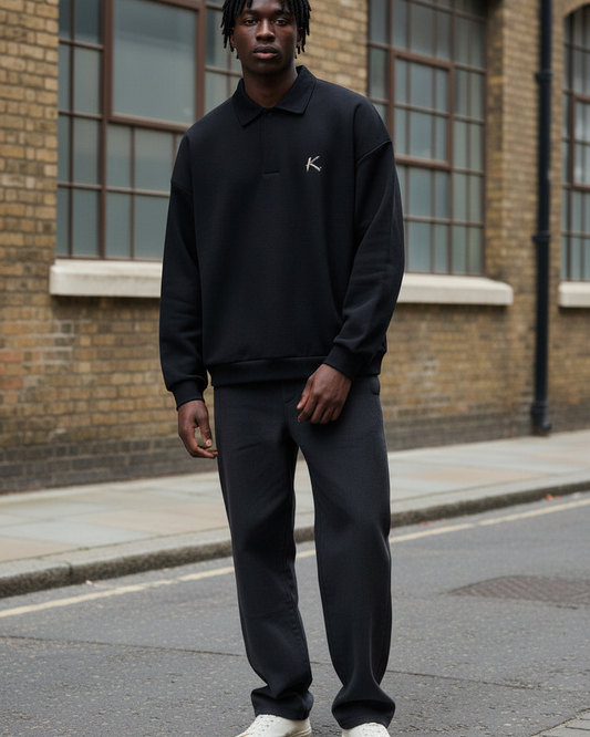 Polo Sweatshirt — Reframed Portrait