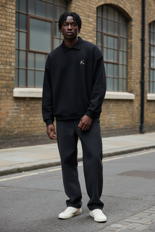 Polo Sweatshirt — Reframed Portrait
