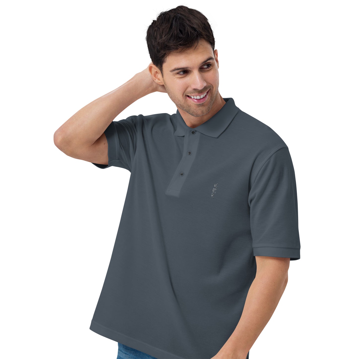 5XL Men's CKL Premium Polo - Premium Polo Shirt from Craftklart.store - Just $22.50! Shop now at Craftklart.store