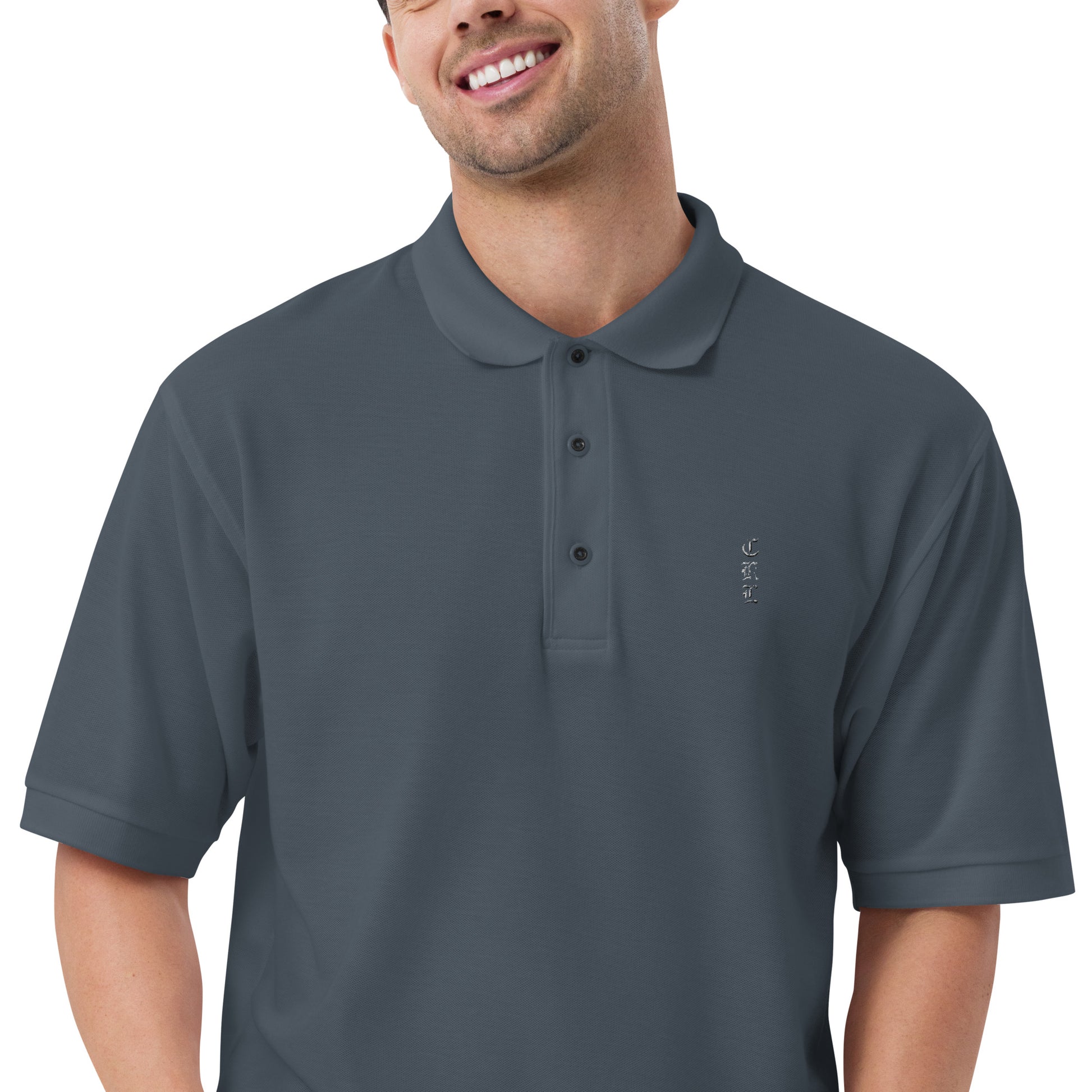 5XL Men's CKL Premium Polo - Premium Polo Shirt from Craftklart.store - Just $22.50! Shop now at Craftklart.store