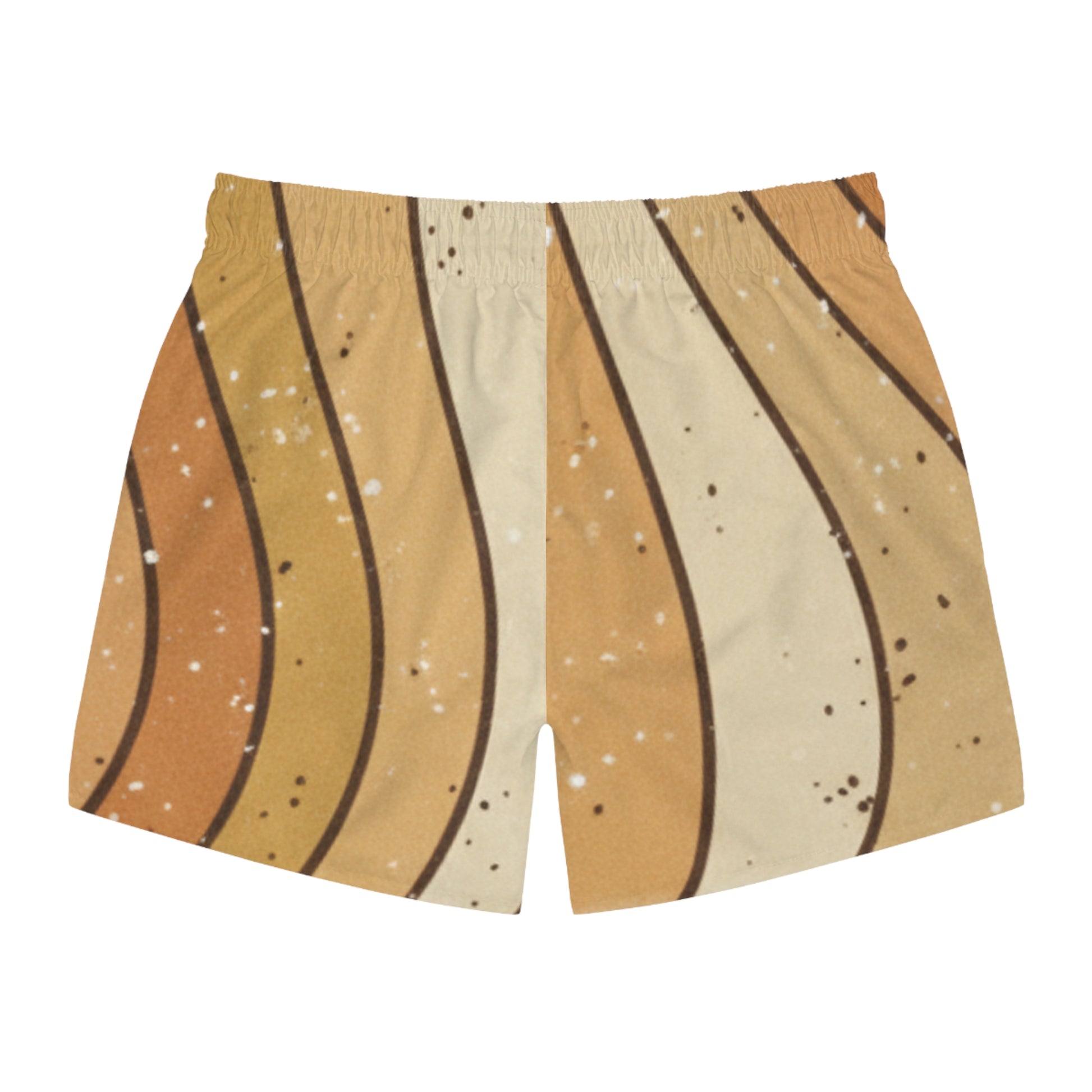 Men's Swim Trunks — Bold Aop Beach Shorts | Minimalist Streetwear | Craftklart